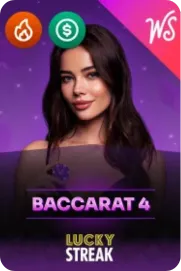 Baccarat 4 Lucky Streak – spannendes Live-Baccarat mit echten Dealern