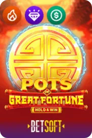 Pots of Great Fortune Hold and Win – exklusiver Slot mit Bonusfunktion