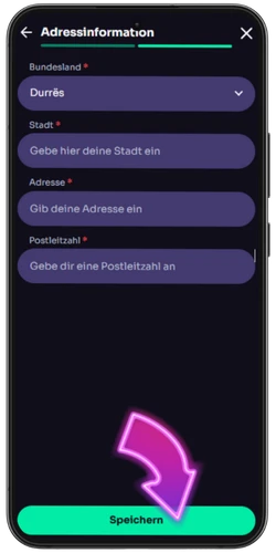 WinSpirit-Registrierung Schritt 3