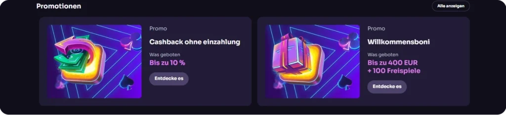 WinSpirit Willkommensbonus